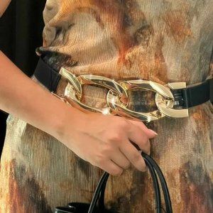 ZARA LINKED BUCKLE BELT
